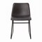Merrick Lane Carrollton 18 inch Faux Leather Bucket Seat Dining Chairs, Set of 2